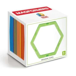 Rainbow Magnetic Shapes - 12 Pieces
