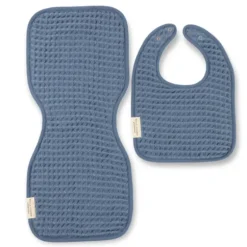 Reversible Bib + Burp Set
