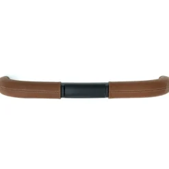 &Roll or &Jog frame Leather Handlebar Grips