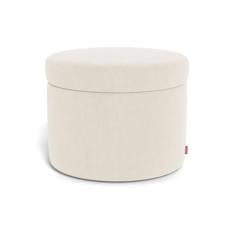 Round Storage Ottoman