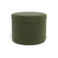 Round Storage Ottoman