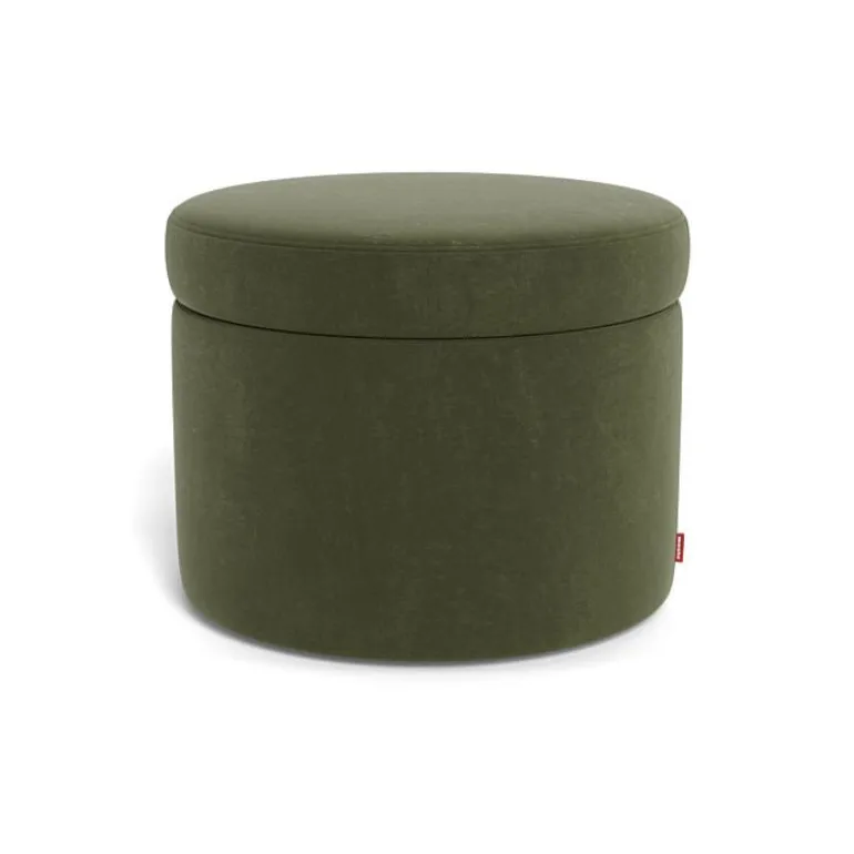 Round Storage Ottoman