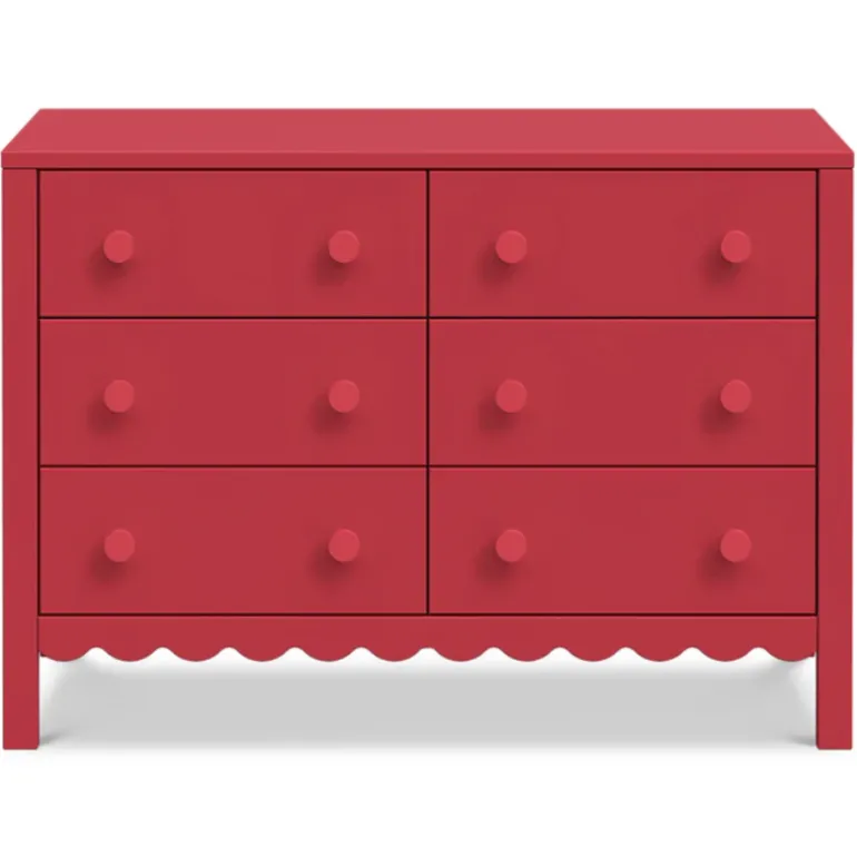 Sammy Scallop 6-Drawer Dresser