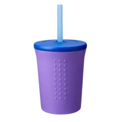 Silicone Kids Straw Cup - 12 oz