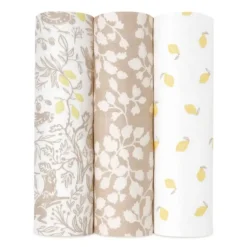 Silky Soft Swaddles - 3 pack