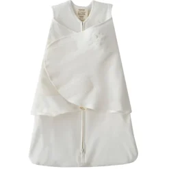 SleepSack Swaddle 100% Organic Cotton Cream 0-3M 1.5 Tog