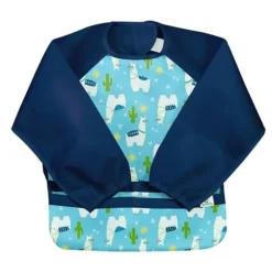 Snap + Go Easy-Wear Long Sleeve Bibs