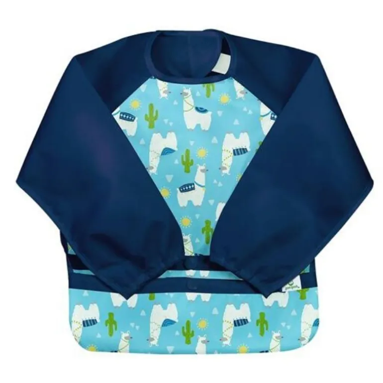 Snap + Go Easy-Wear Long Sleeve Bibs
