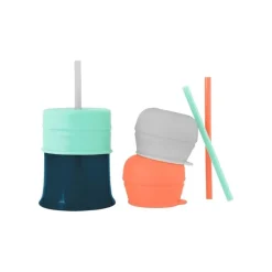 Snug Straw with Lids and Cup - 3 Pack