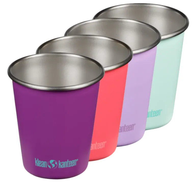 Stainless Steel 10oz Cup - 4 Pack