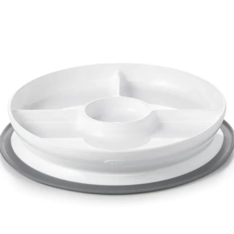 Stick & Stay Divided Plate
