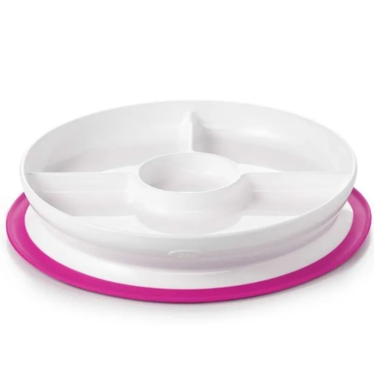 Stick & Stay Divided Plate