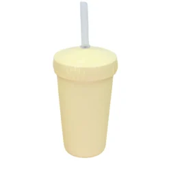 Straw Cup with Lid