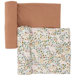 Stretch Knit Swaddle Blanket - 2 Pack
