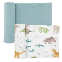 Stretch Knit Swaddle Blanket - 2 Pack