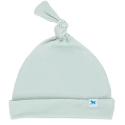 Stretch Knit Top Knot Hat