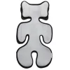 Stroller Seat Liner - Light Grey