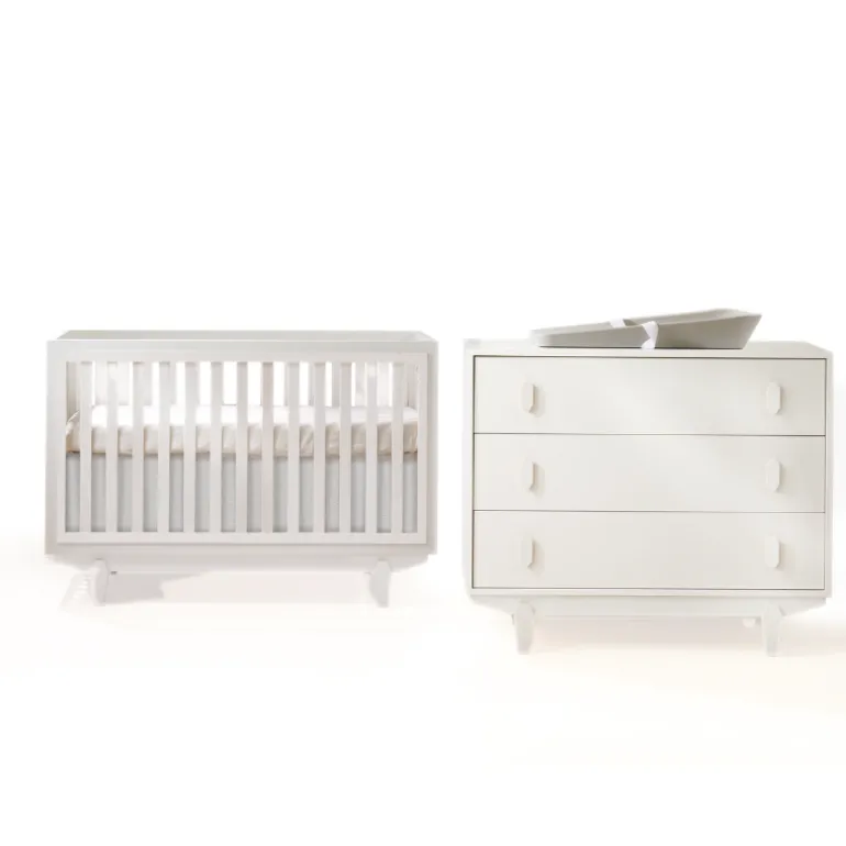 Tate Convertible Crib & 3-Drawer Dresser Combo