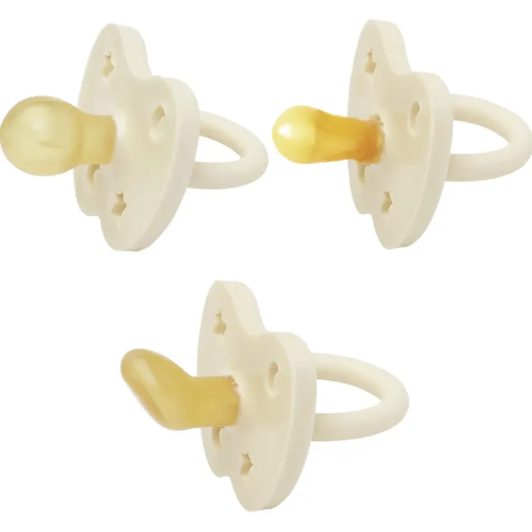 Trial Trio-Pack Natural Rubber Pacifiers