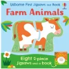Usborne First Jigsaws and Book: Farm Animals