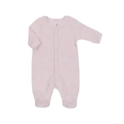 Velour Sleeper with Snaps