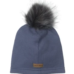 Waffle Pom Pom Hat