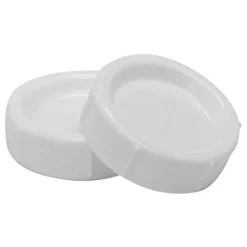 Wide Neck Storage Travel Caps Replacement - 2 Pack