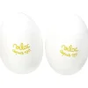 Wooden Egg Maracas - White
