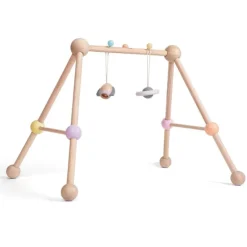Wooden Play Gym - Pastel