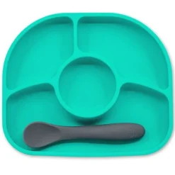 Yümi Silicone Plate and Spoon Set