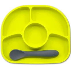 Yümi Silicone Plate and Spoon Set
