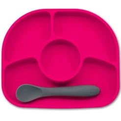 Yümi Silicone Plate and Spoon Set