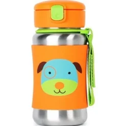 Zoo Stainless Steel Straw Bottle